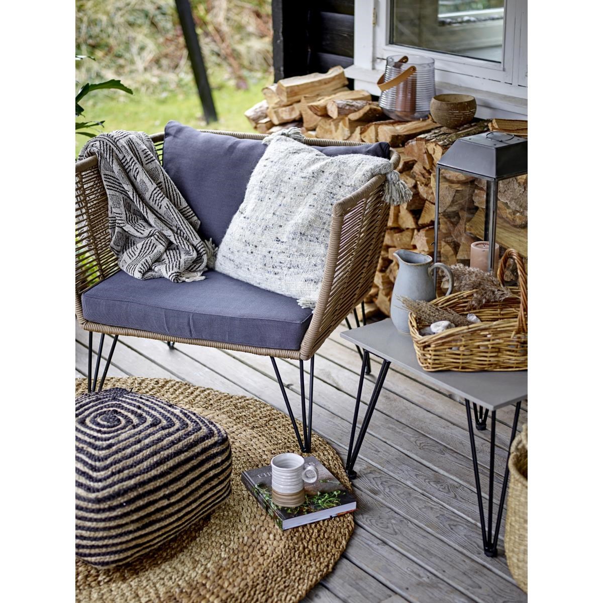 Pléd Ghina z recyklované bavlny 160x130 cm_2