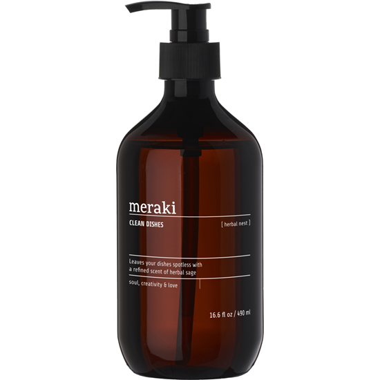 Přípravek na mytí nádobí Meraki HERBAL NEST 490ml_0