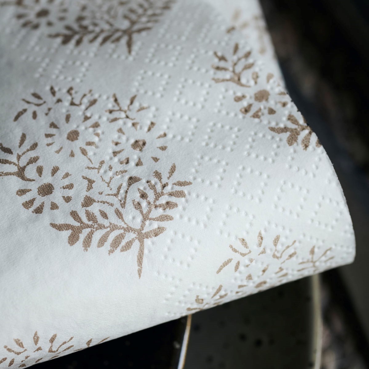 Obrázok z Papierové obrúsky BOUQUET SET/40ks sv. hnedá