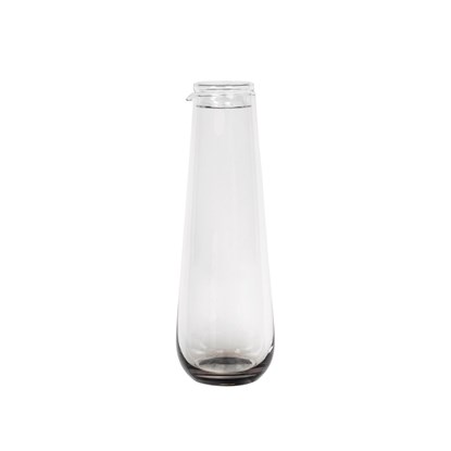 Džbán Broste SMOKE 800ml foukané sklo čirá šedá_0