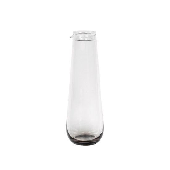 Džbán Broste SMOKE 800ml foukané sklo čirá šedá_0