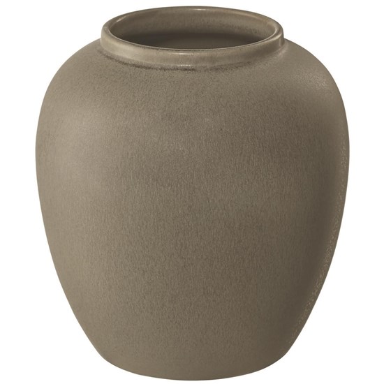 Váza FLOREA 16 cm světle hnědá_0