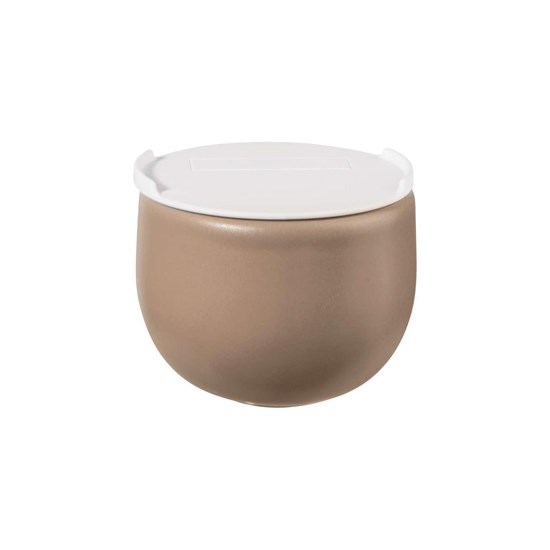 Dóza s víkem GRANDE 8cm taupe_0