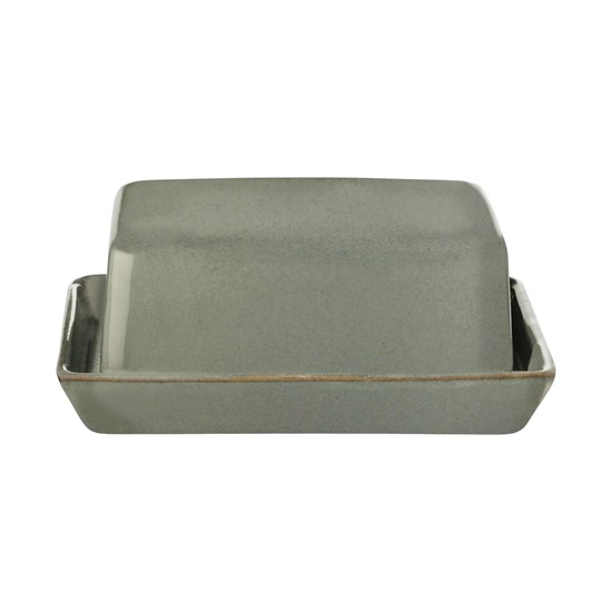 Dóza na máslo SAISONS 16,5x13,5cm šedozelená_0