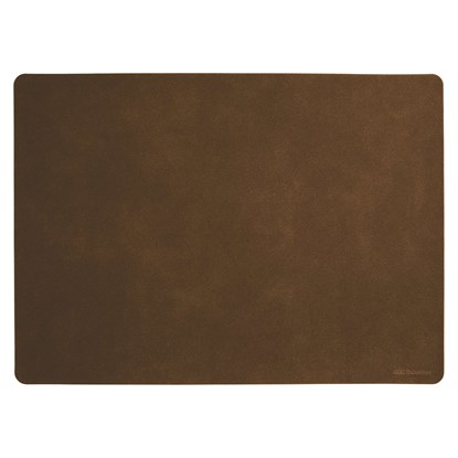 Prostírání 46x33cm SOFT leather dark sepia_0