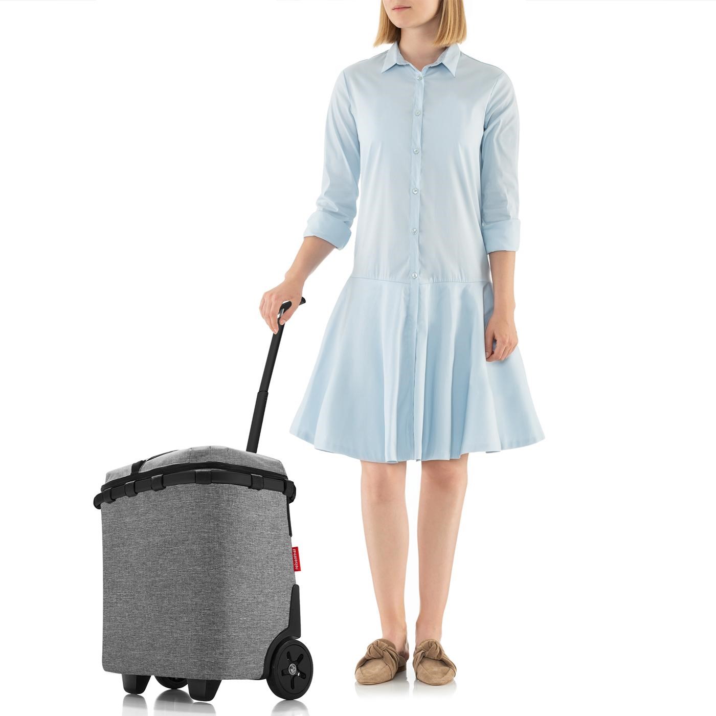 Taška na kolečkách Carrycruiser ISO frame twist silver_0