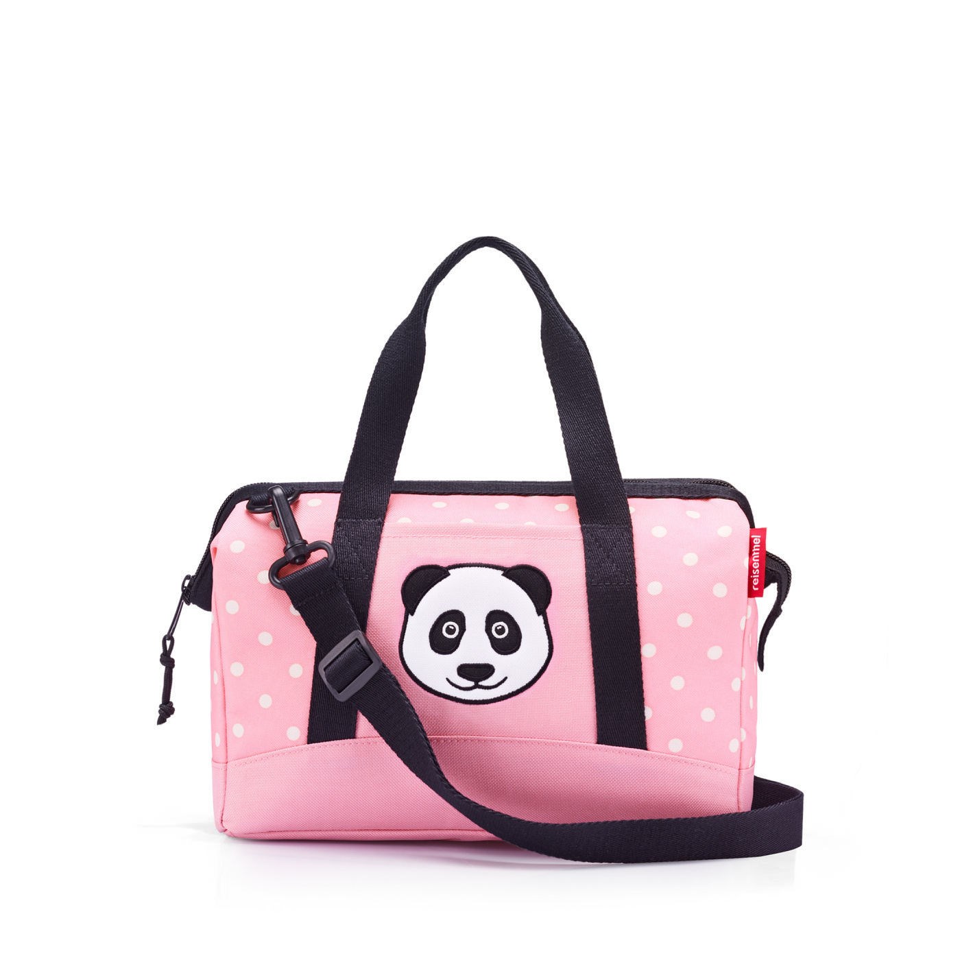 Cestovní taška Allrounder XS kids panda dots pink_1