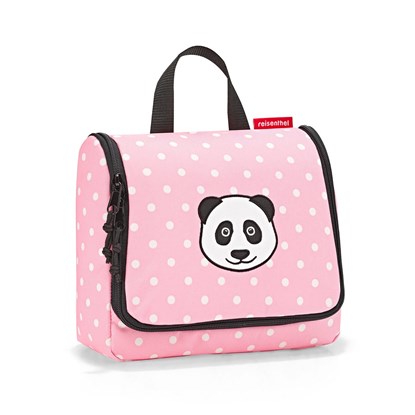 Kosmetická taška Toiletbag kids panda dots pink_2