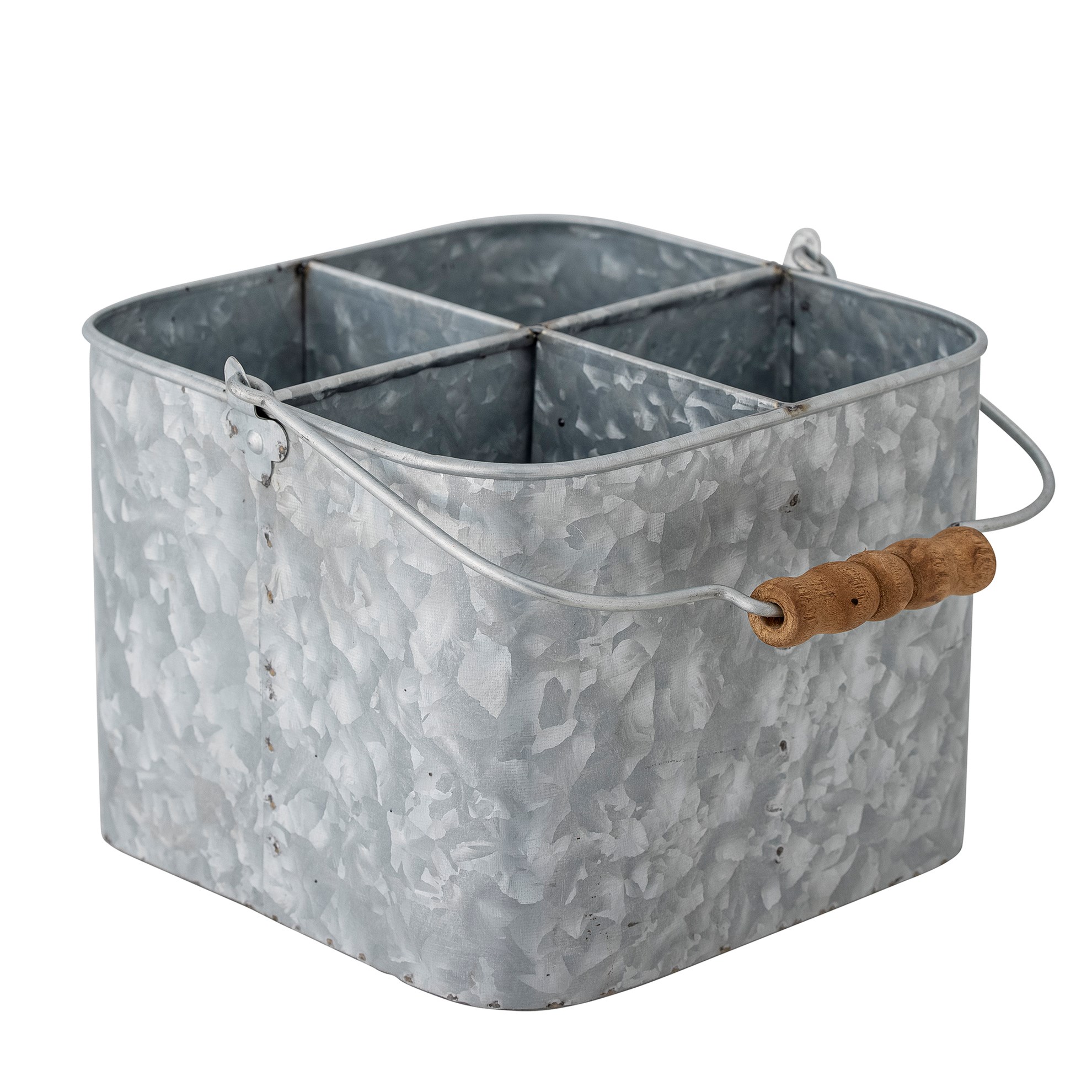 Úložný box Navya, šedý, kov_1