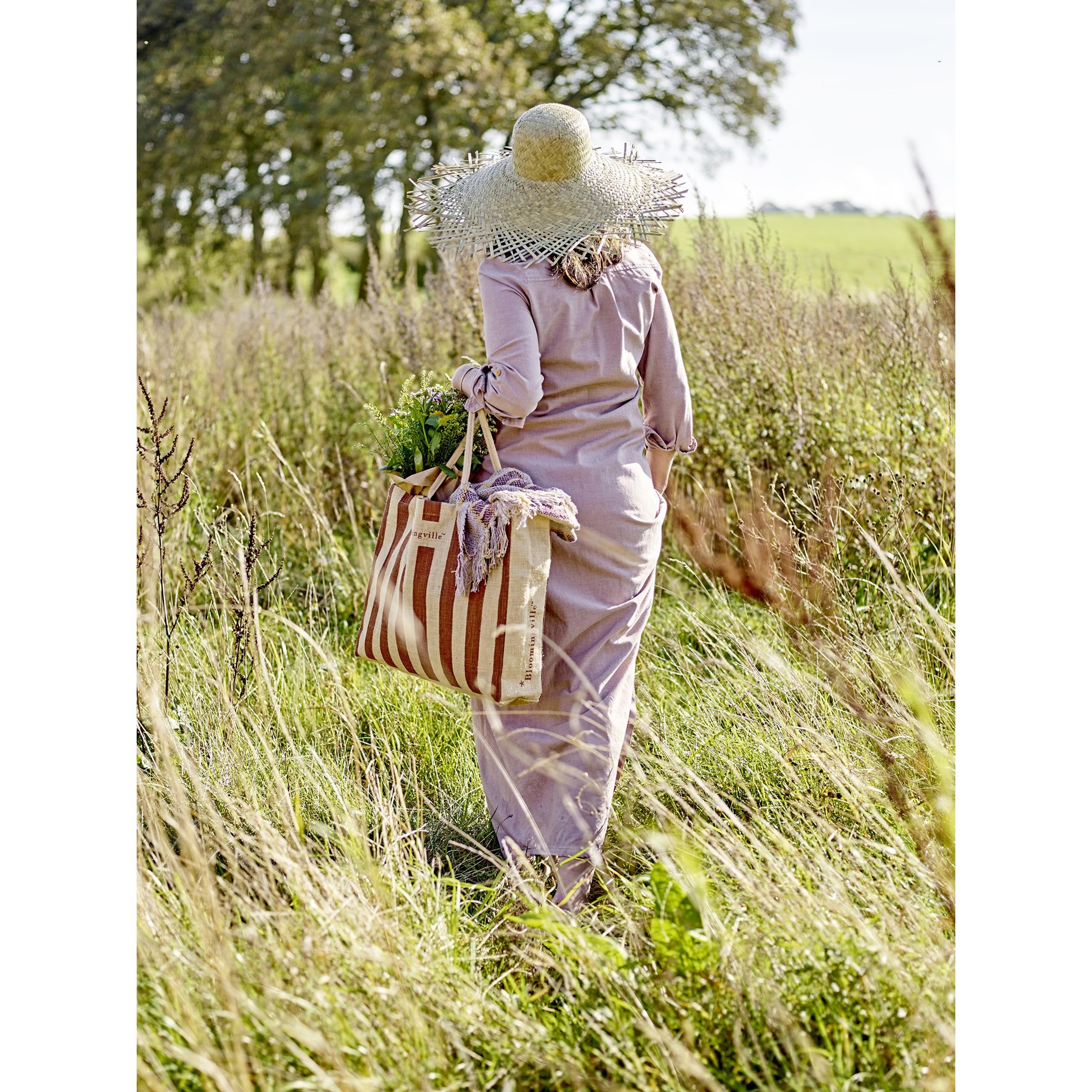 Nákupní taška Bergamo, hnědá, juta_3