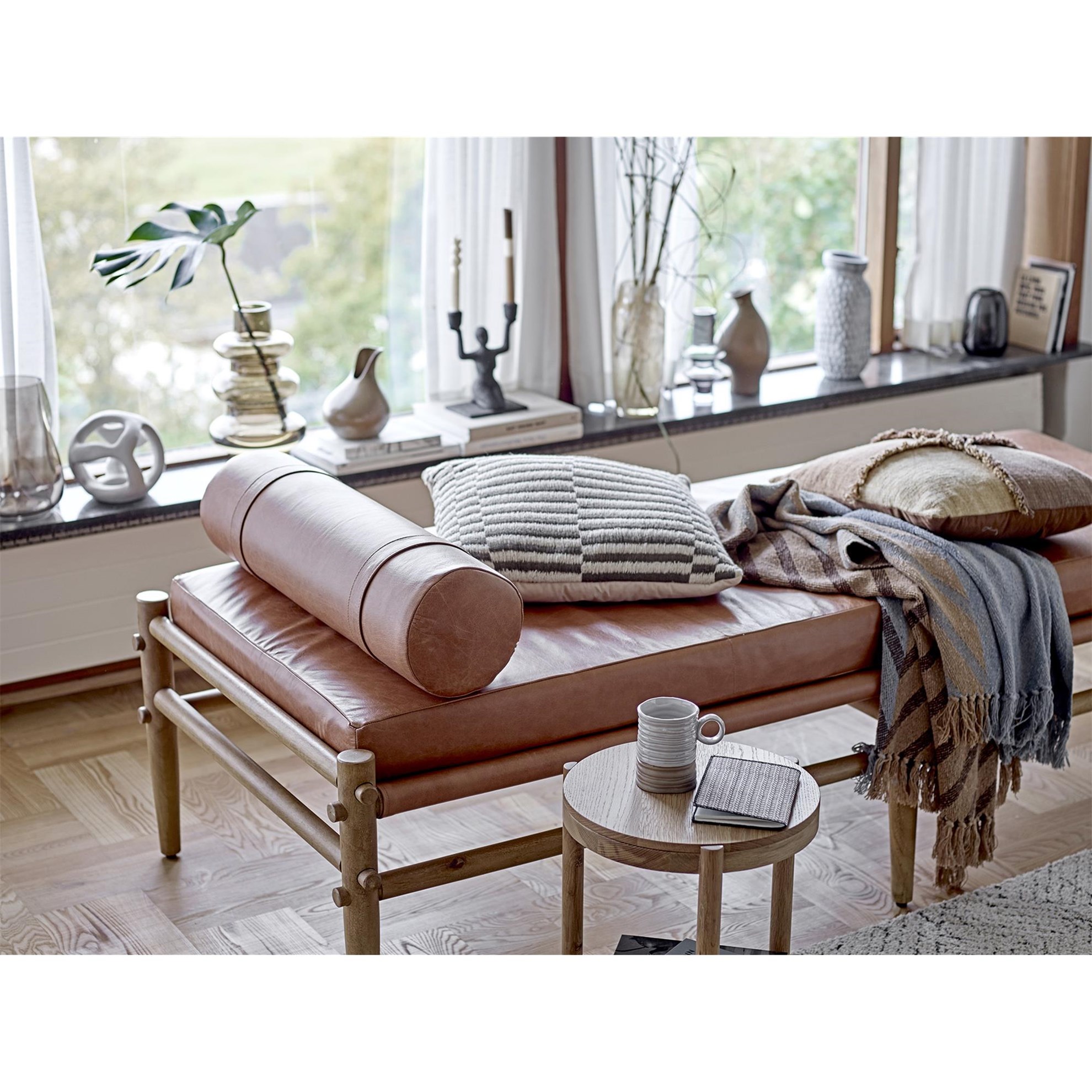 Pléd Paw, hnědý, recyklovaná bavlna_5