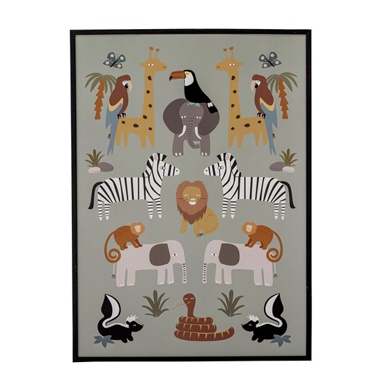 Obraz v rámu Lennie, černý_1