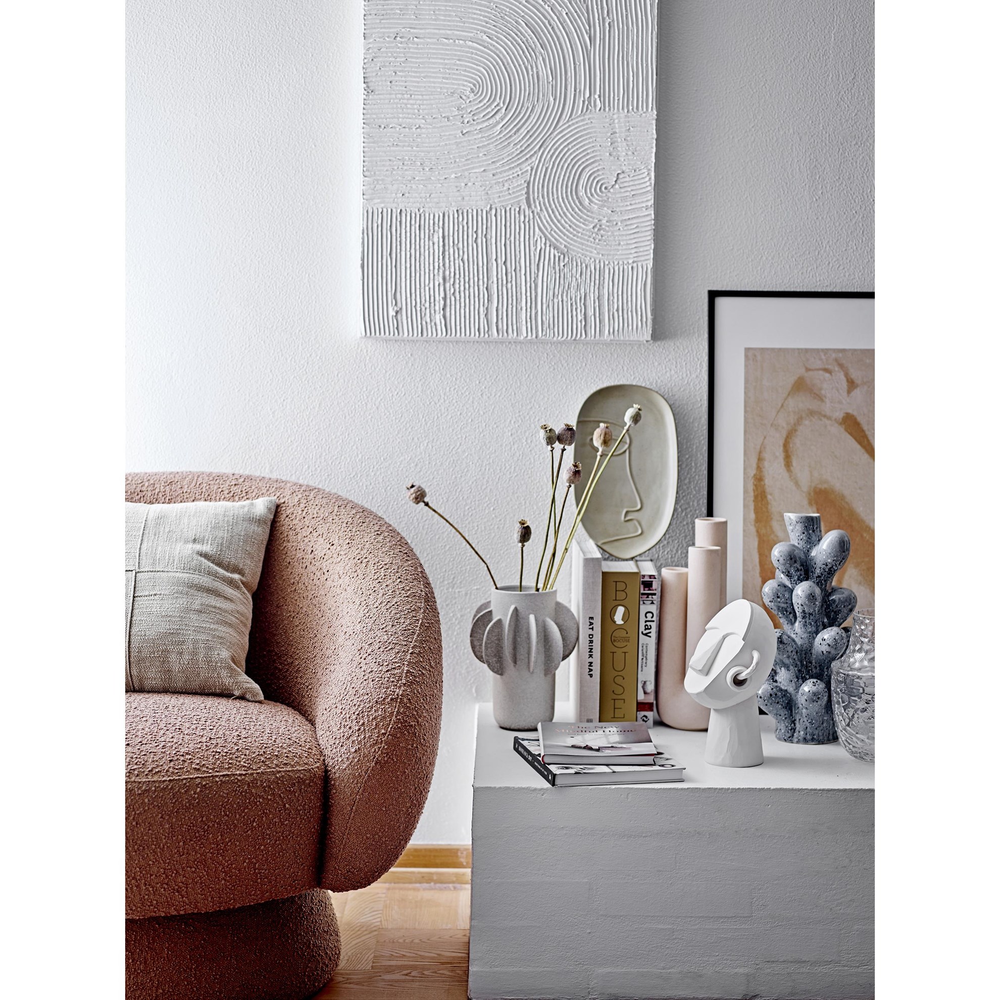 Váza Luka, přírodní, kamenina_1