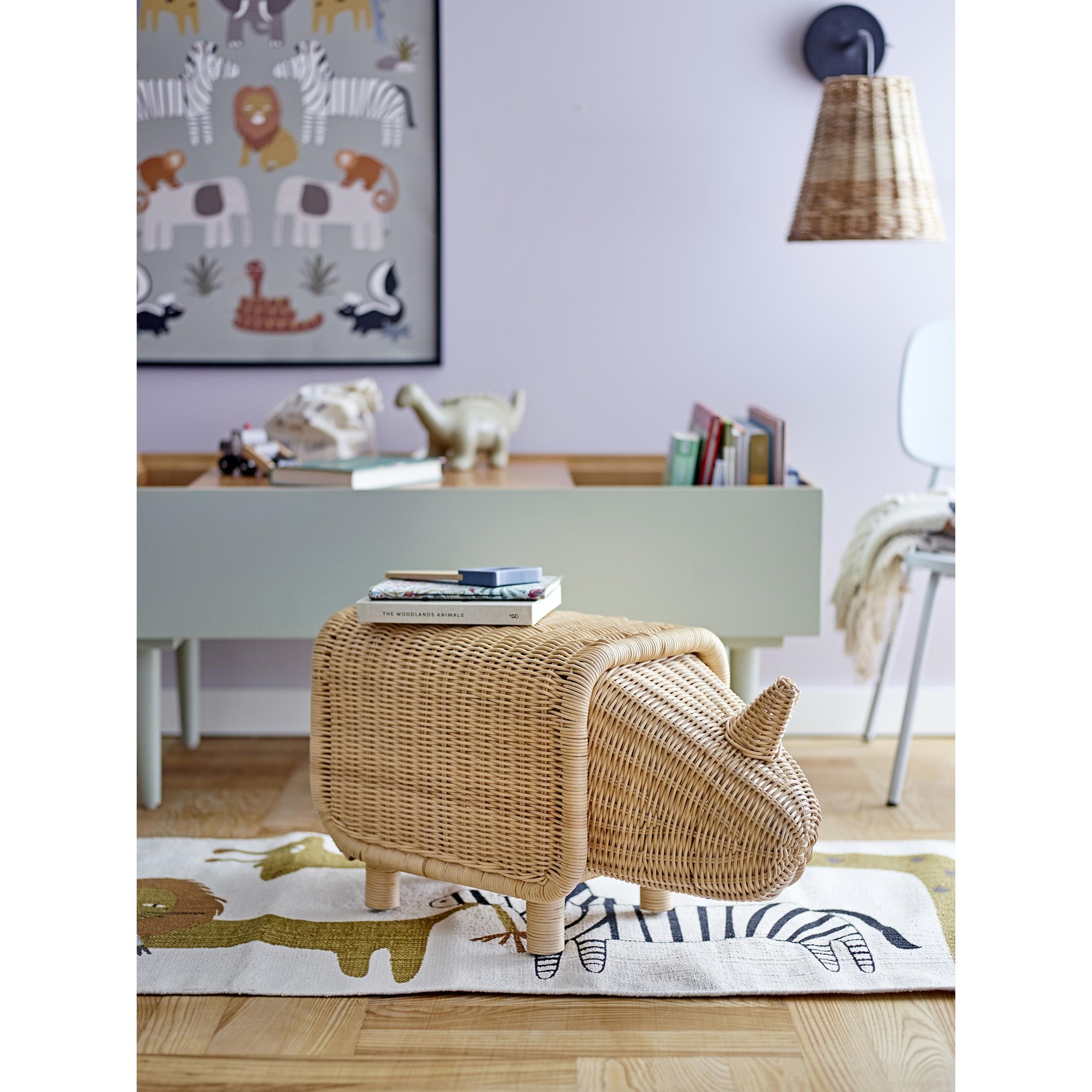 Dětská kasička Jasser, zelená, kamenina_3