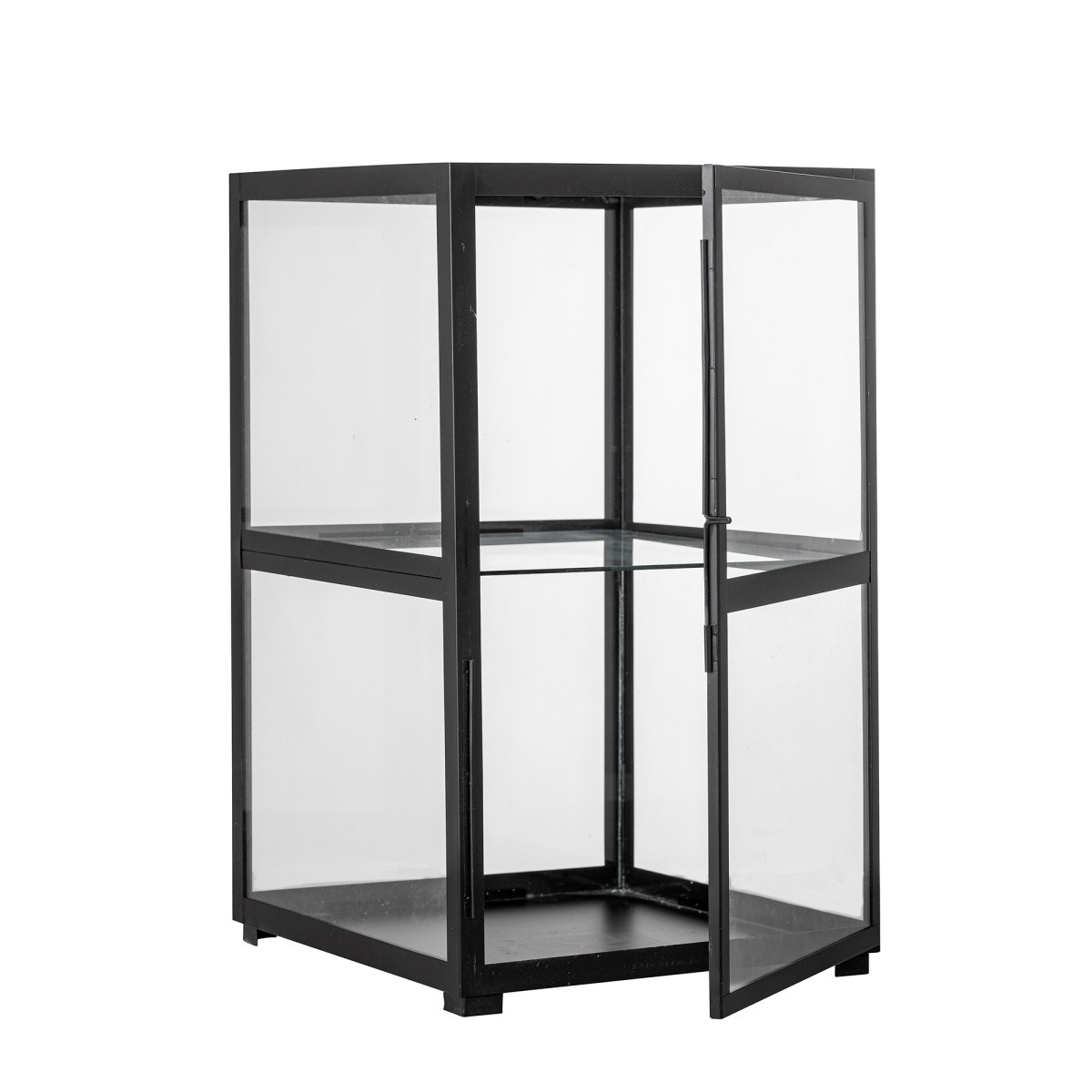 Černá kovová skříňka Robat_0