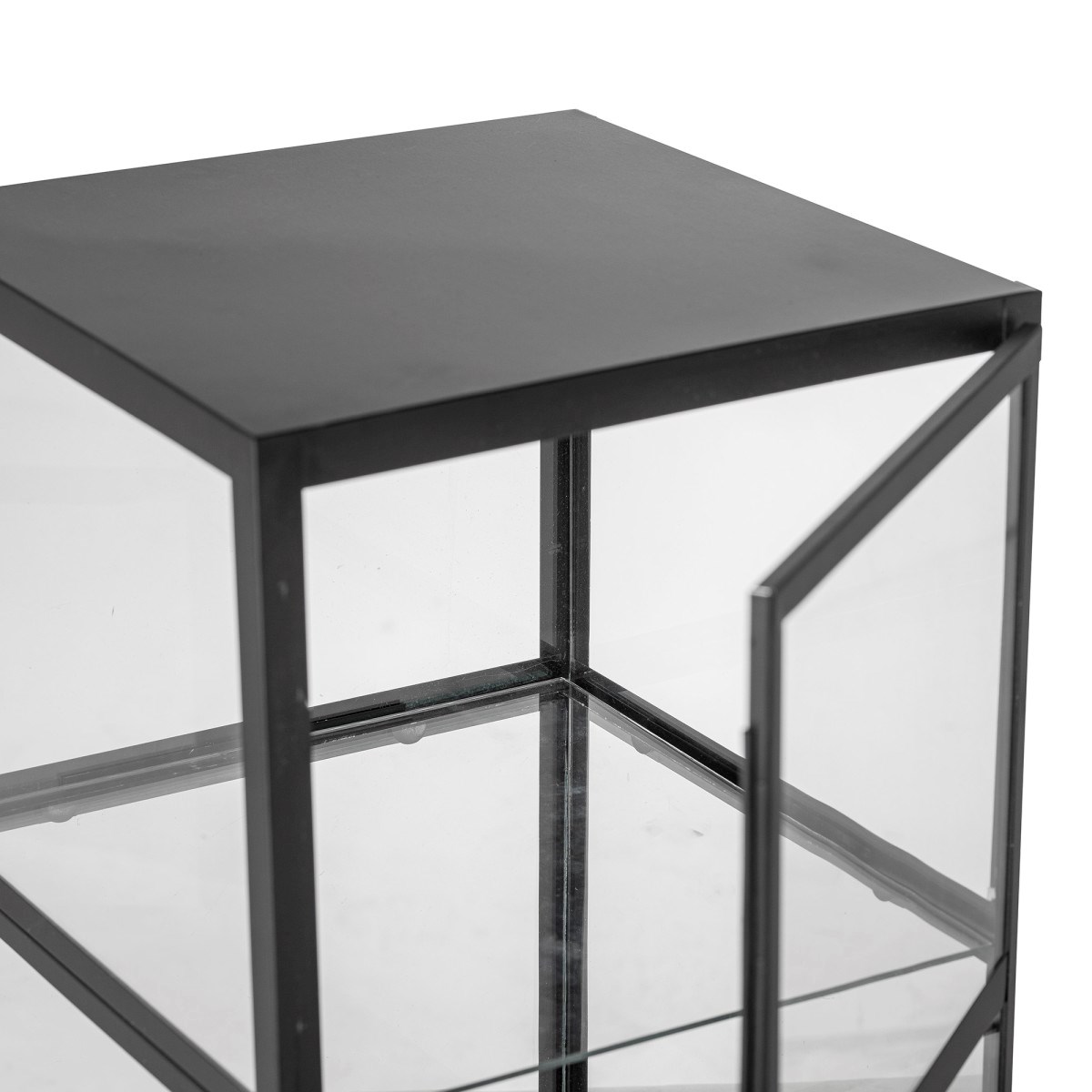 Černá kovová skříňka Robat_2