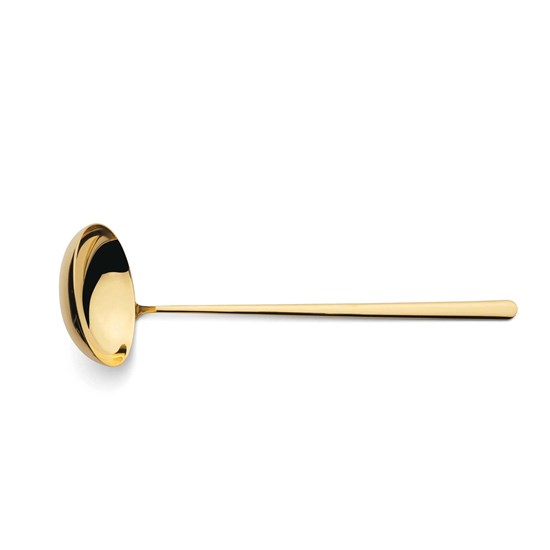 Naběračka na polévku ICON zlatá matná_0