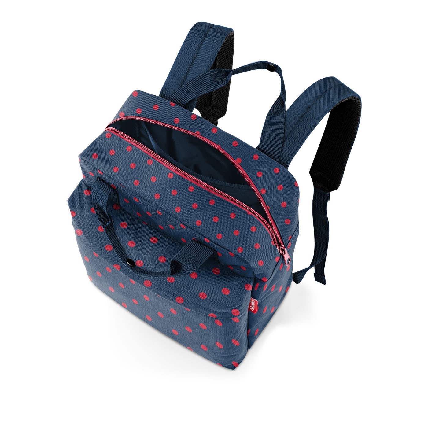 Batoh Allday Backpack M mixed dots red_1