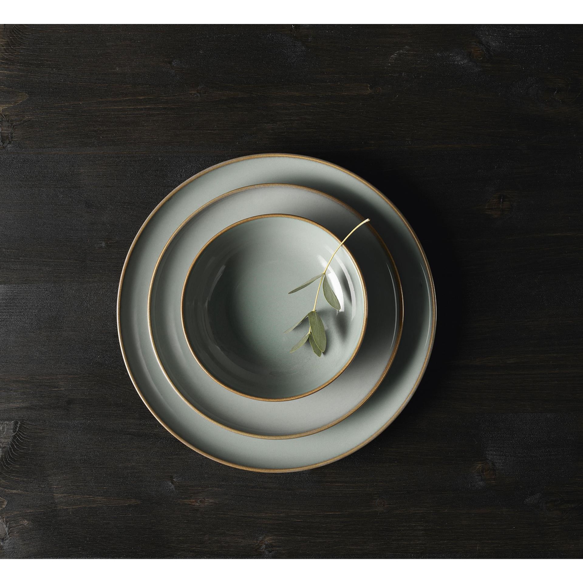 Talíř na polévku SAISONS 21 cm šedozelený_0