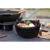 Ošatka na pečivo háčkovaná "M" COPPA KURO 20 cm_0