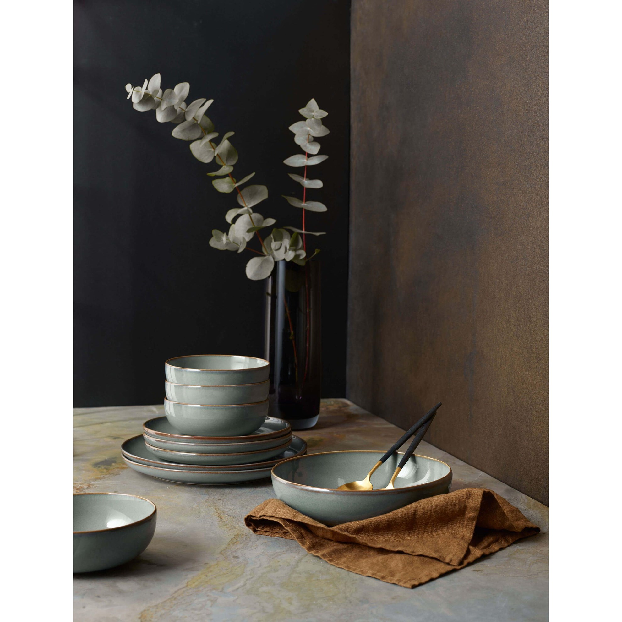 Slánka & pepřenka SAISON SET/2ks šedozelená_0