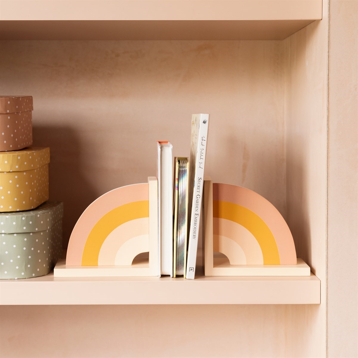 Zarážka na knihy Earth Rainbow_3