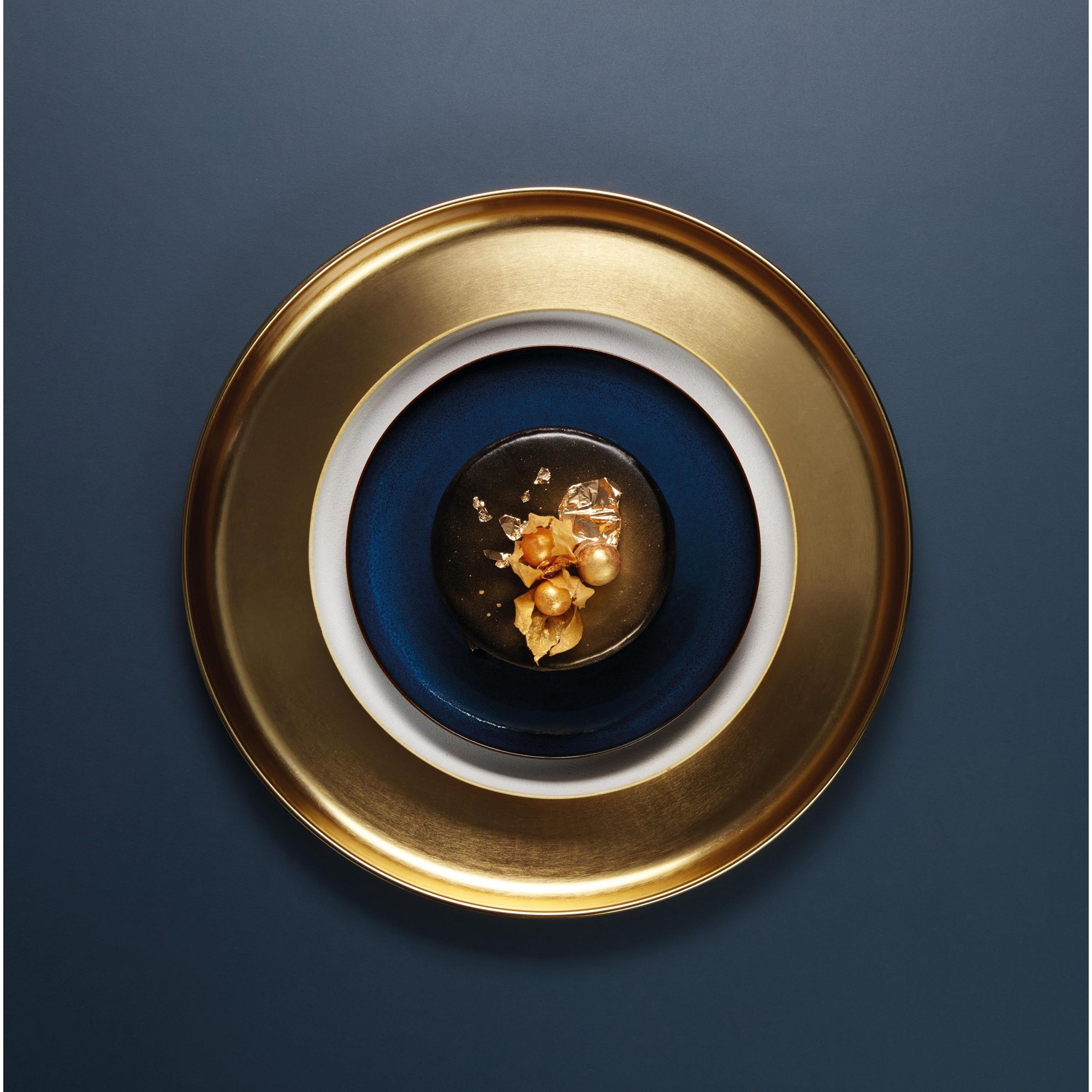 Dezertní talíř SAISONS 21 cm modrý_1