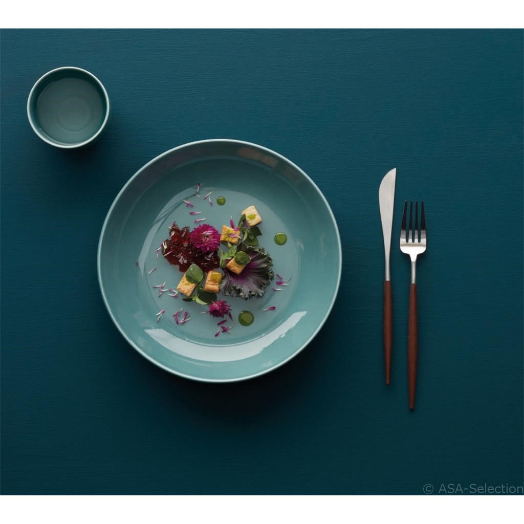 Talíř na předkrm KOLIBRI 24 cm petrolejový_0