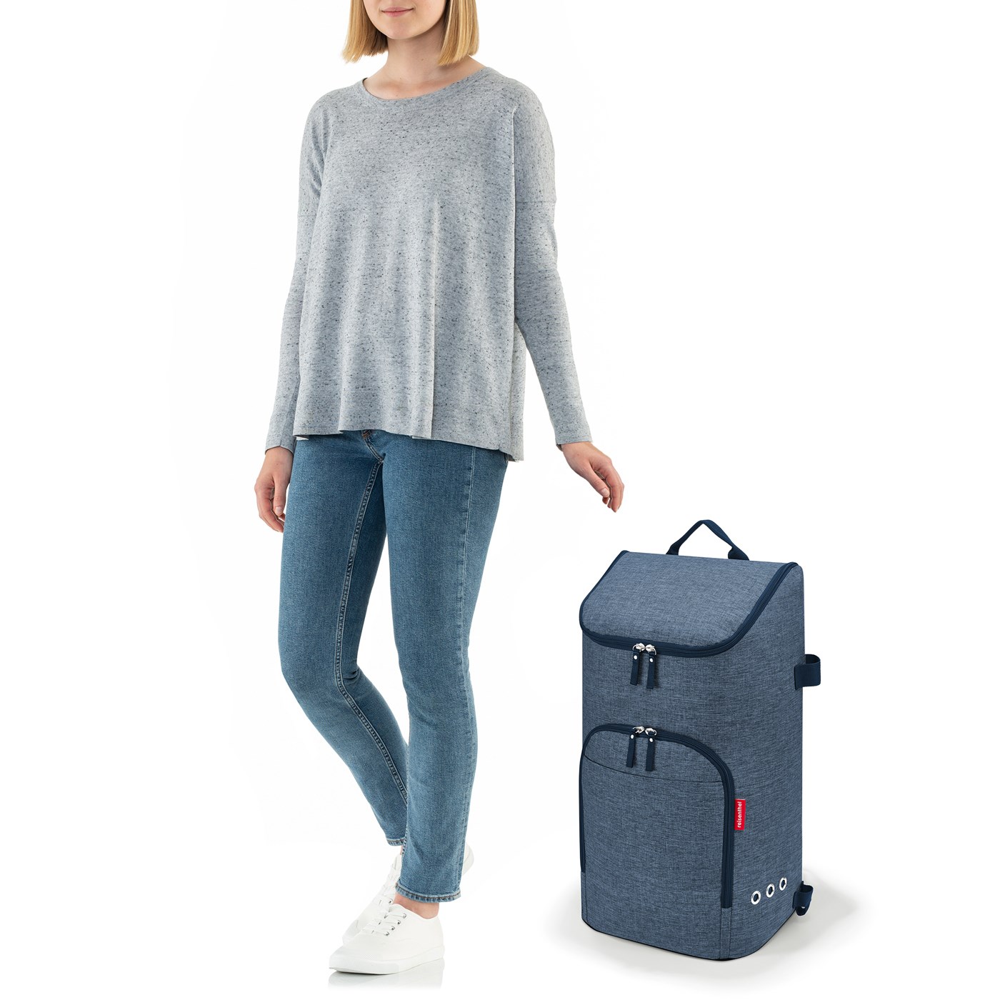 Městská taška Citycruiser Bag twist blue (bez vozíku DE7003!)_5