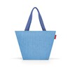 Taška přes rameno Shopper M twist azure_3