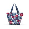Taška přes rameno Shopper M florist indigo_3