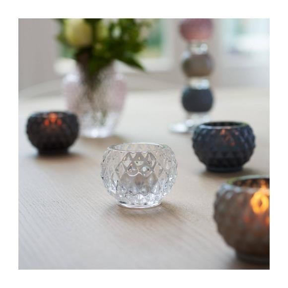 Svícen na čajovou svíčku POESIA čirý_2