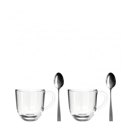 Šálky na latte se lžičkou 280 ml SET/2ks_3