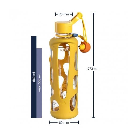 Láhev na vodu BAMBINI žlutá / lev 0,5 l_0