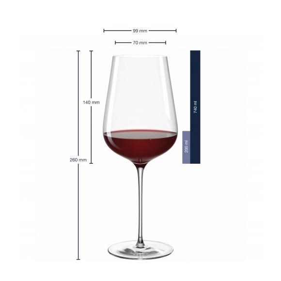 Sklenička na červené víno BRUNELLI 740 ml_0