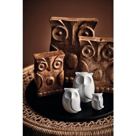 Sova CALMO 8 cm, bílá_1