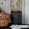 Květináč GROUND betonový 20 cm černý_1