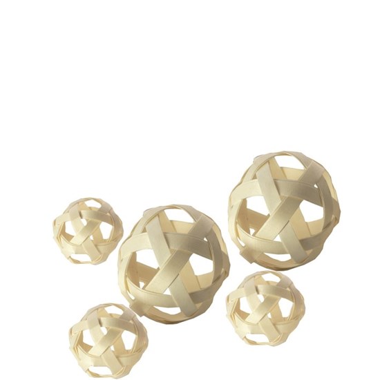 Dekorační kouličky béžové v sáčku 5ks_0