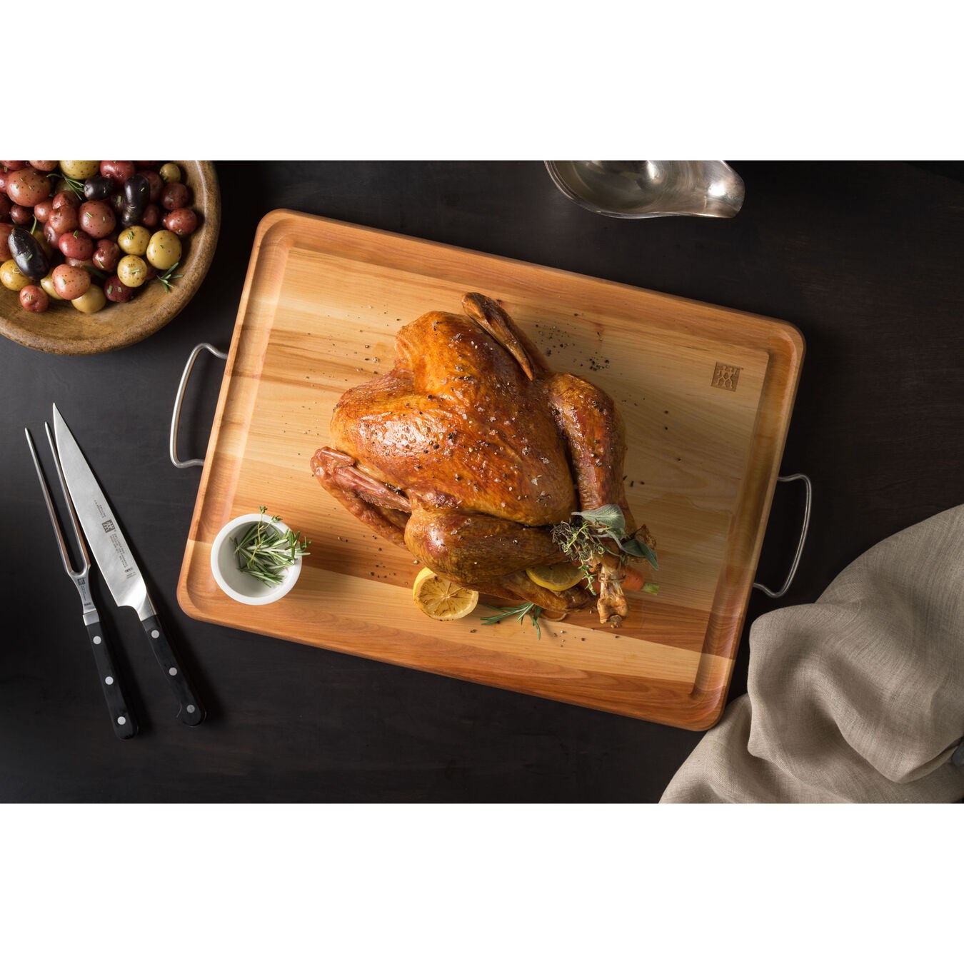 Vidlička a nůž na maso PRO SET/2ks_1