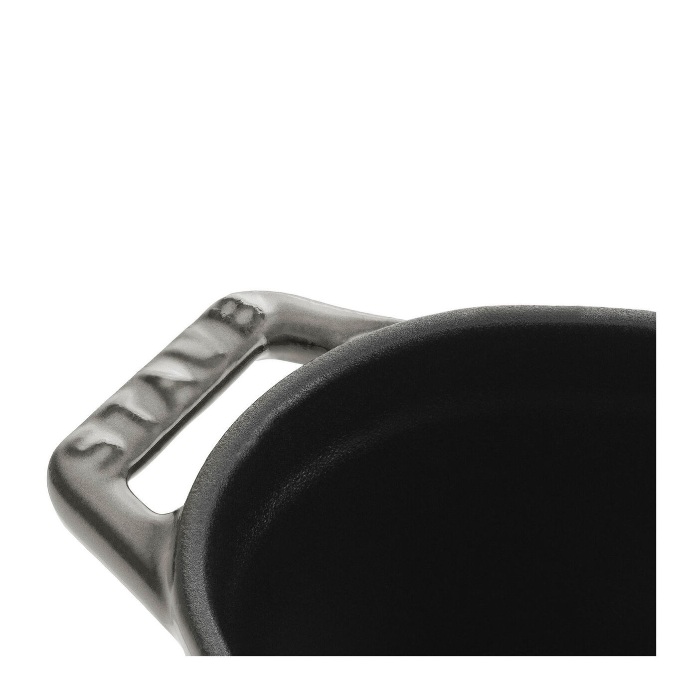 Hrnec STAUB oválný 11 cm šedý_1