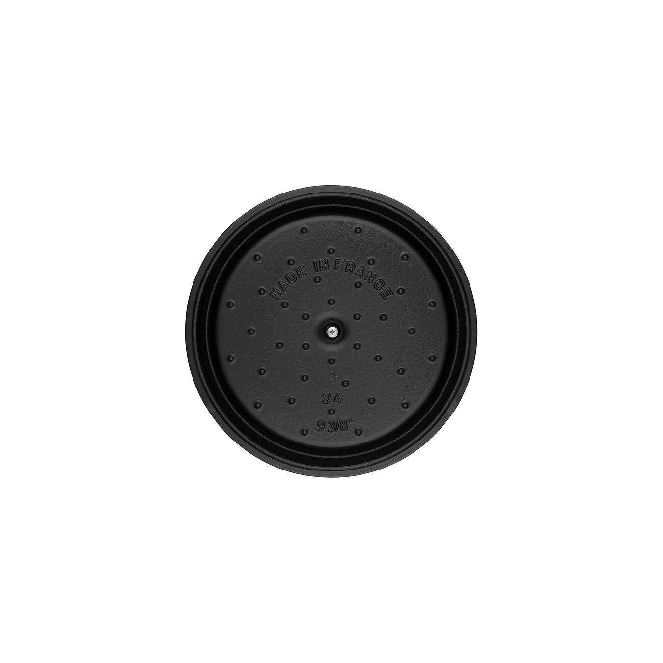 Hrnec STAUB kulatý 24 cm černý_4