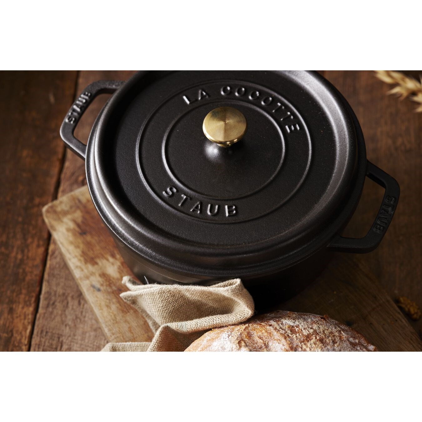 Hrnec STAUB kulatý 24 cm černý_6