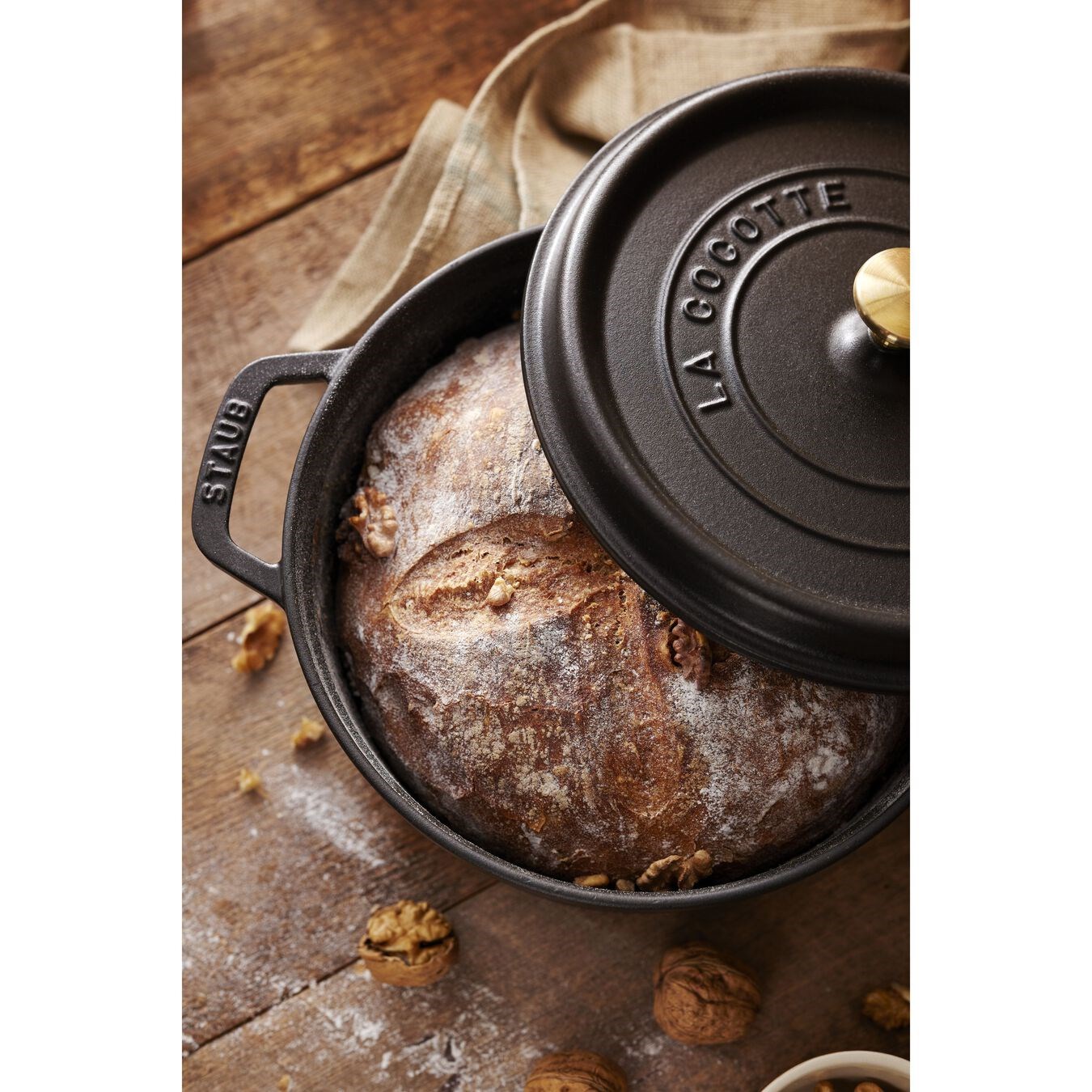 Hrnec STAUB kulatý 24 cm černý_7