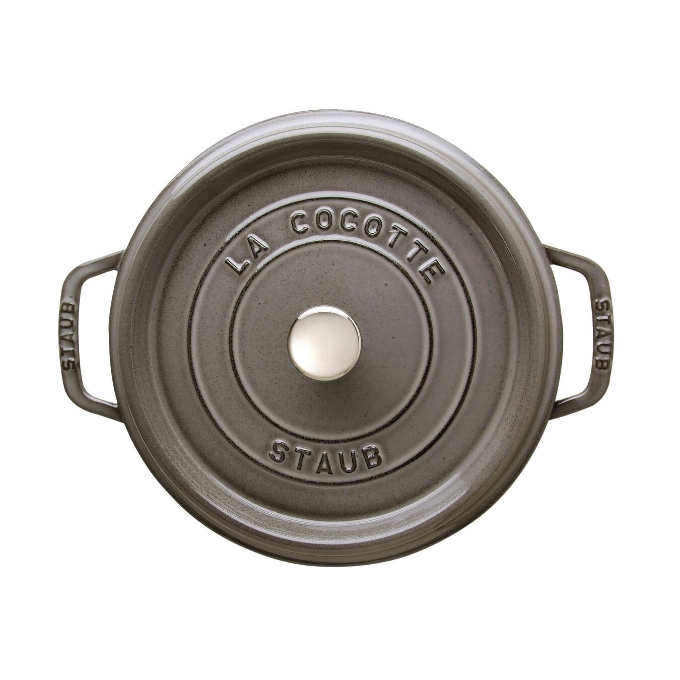 Hrnec STAUB kulatý 24 cm šedý_0