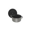 Hrnec STAUB kulatý 22 cm šedý_0