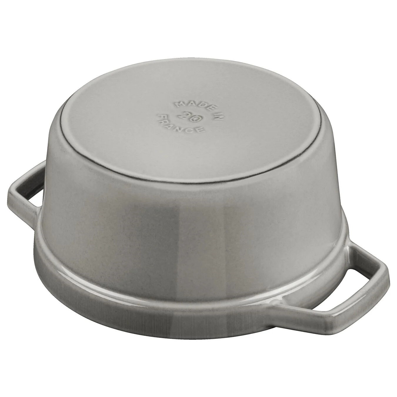 Hrnec STAUB kulatý 26 cm šedý_0