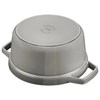 Hrnec STAUB kulatý 26 cm šedý_0