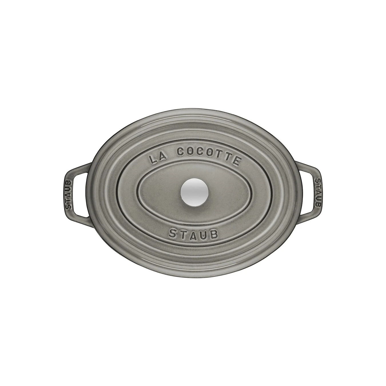 Hrnec STAUB oválný 31 cm šedý_1