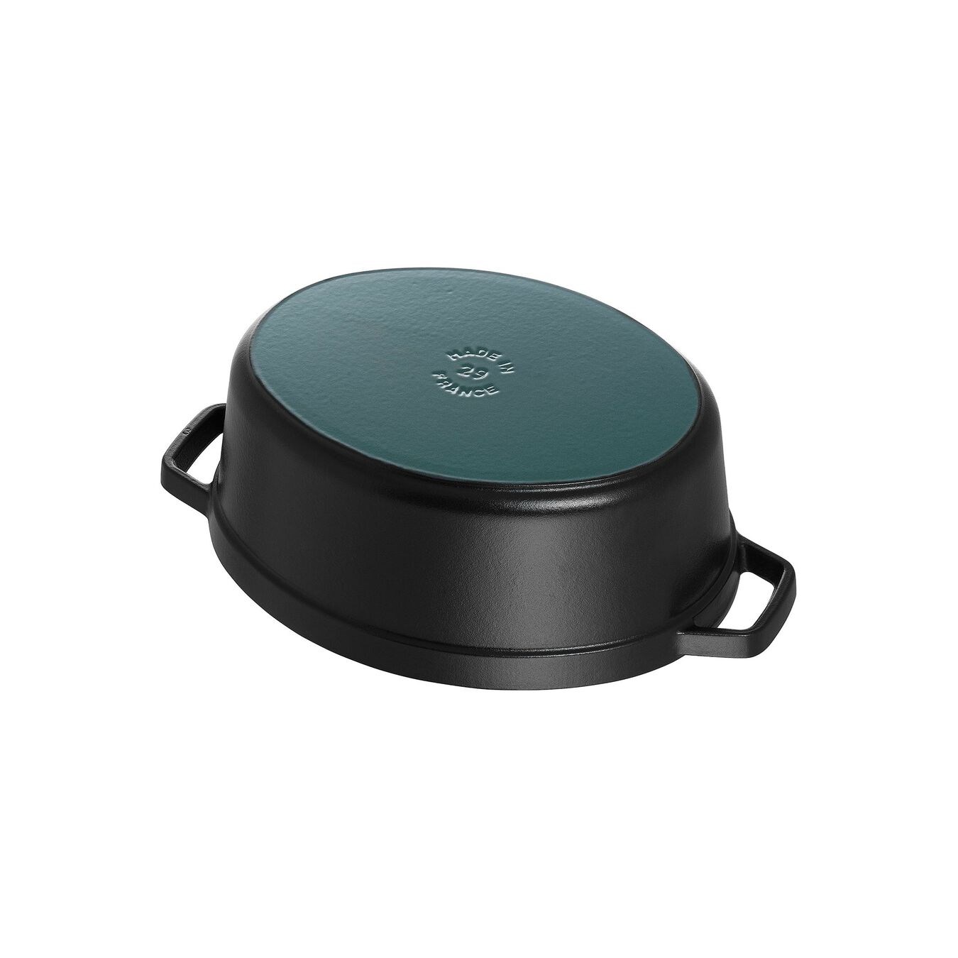 Hrnec STAUB oválný 33 cm černý_0