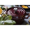 Hrnec STAUB kulatý 24 cm vínový_2
